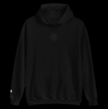 Load image into Gallery viewer, Black Heart Secretly Sad Hoodie - Embroidered