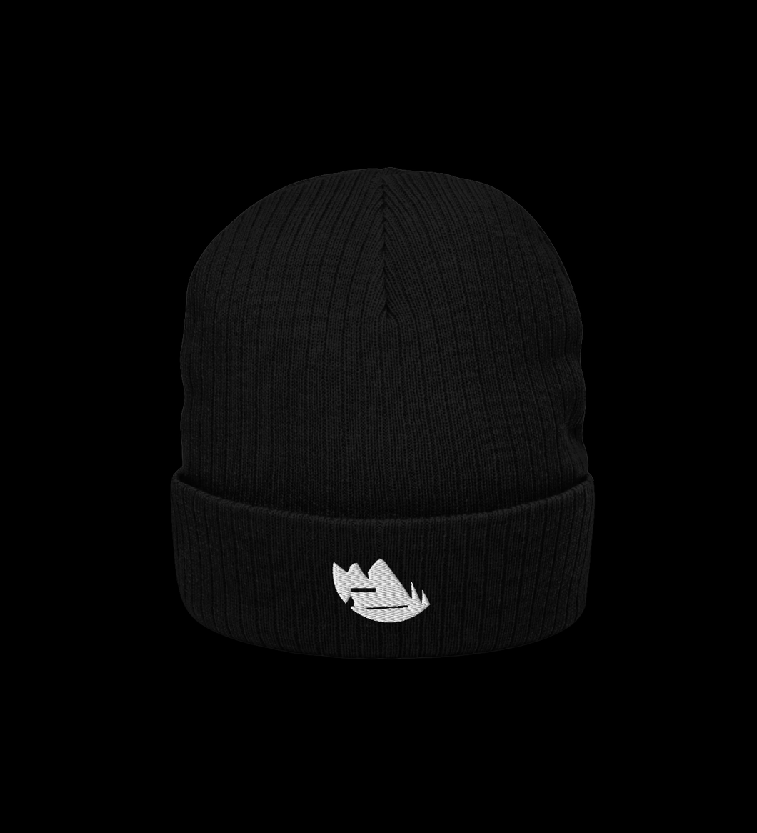 Secretly Sad - Recycled cuffed beanie