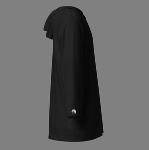 Black Heart - SecretlySadSecretSociety Hooded - Embroidered Long Sleeve T-shirt